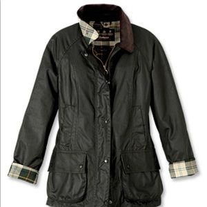 Barbour Waxed Cotton Beadnell EUC